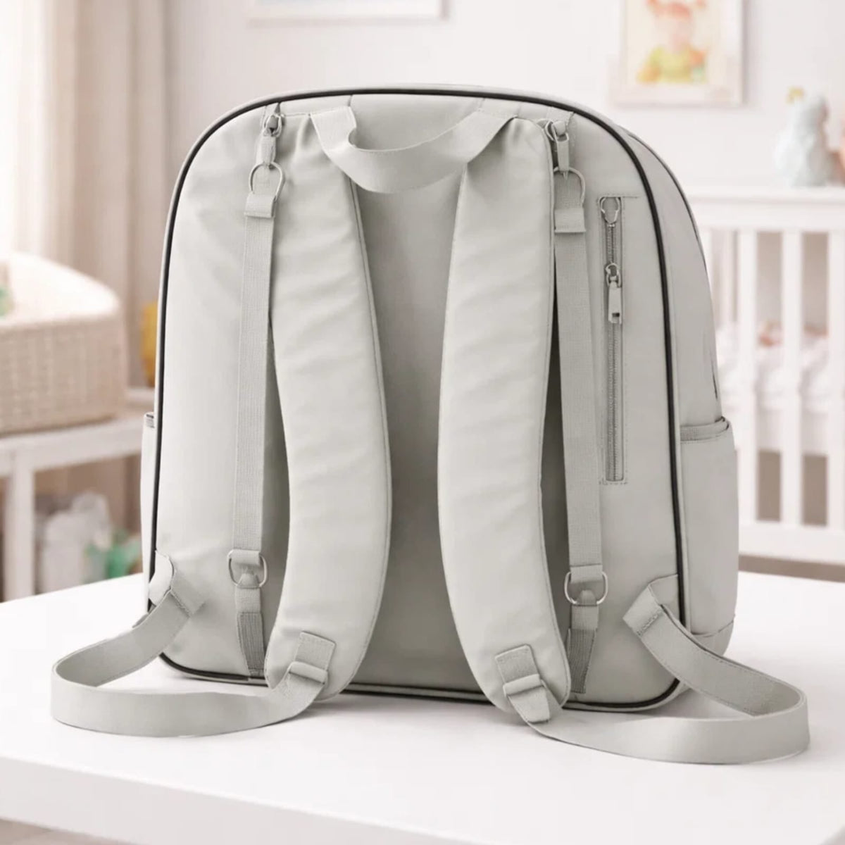Midibeini - Waterproof Diaper Backpack - Skin