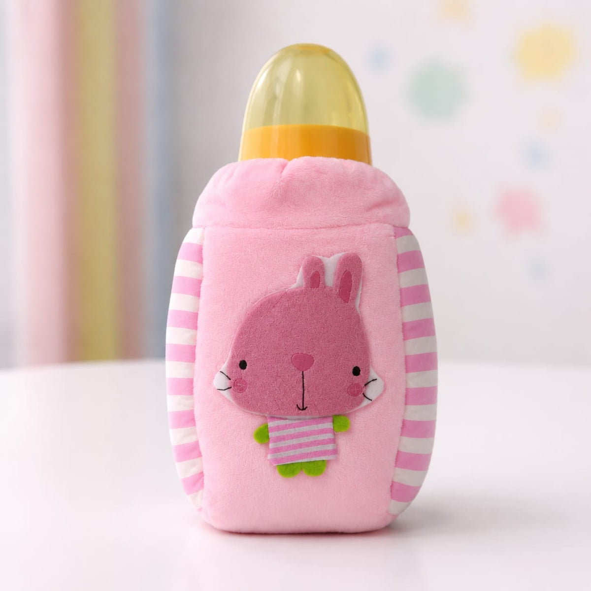 Character Feeder Cover - Pink - Rabbit - Thailand