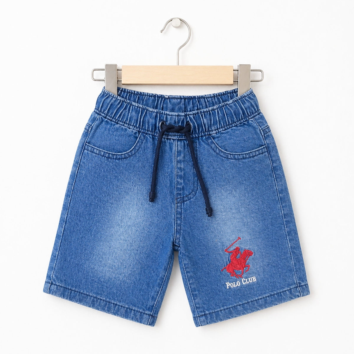 Liberty - Denim Shorts - Light Blue - Polo Club (1-7Y)