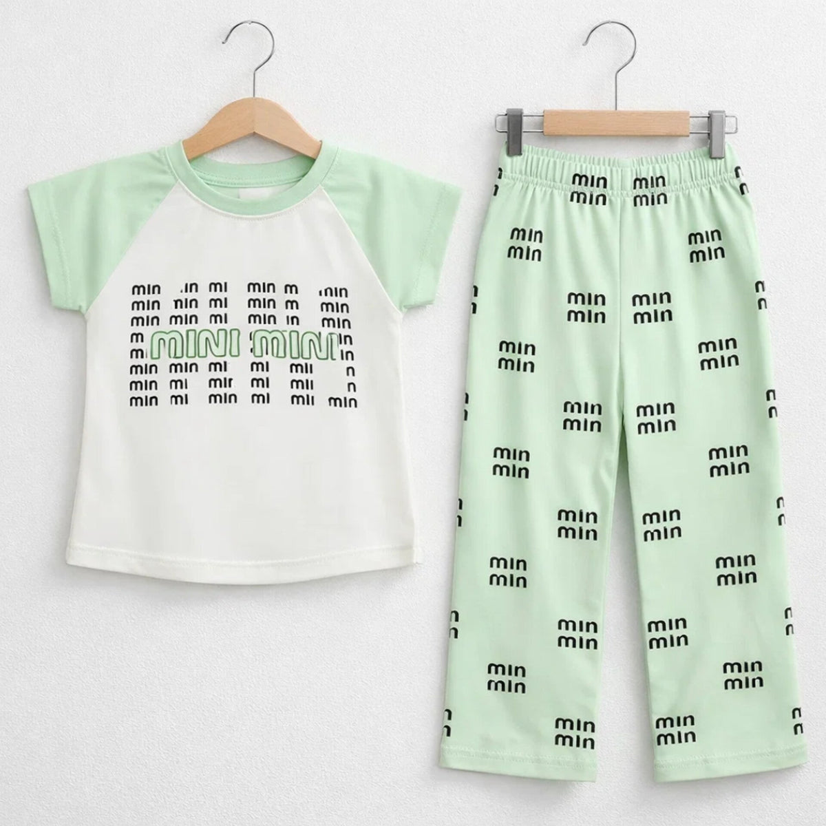 ANT - 2 Pieces - Suit Set - Green - Minmi