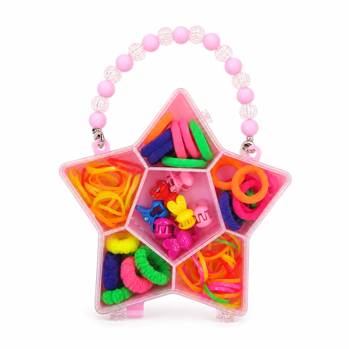 Star Shaped - Girl's Accessory Set - Ponies Catchers Bands