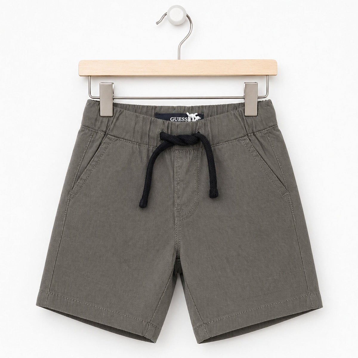 Guess - Cotton Shorts - Charcoal - Stripes (2-10Y)