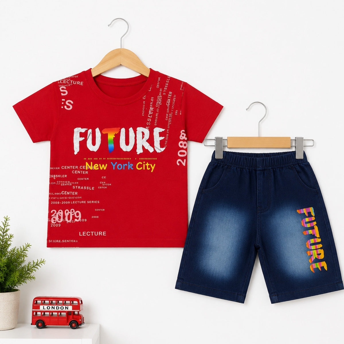 KH - T-Shirt & Short - Rust - Future