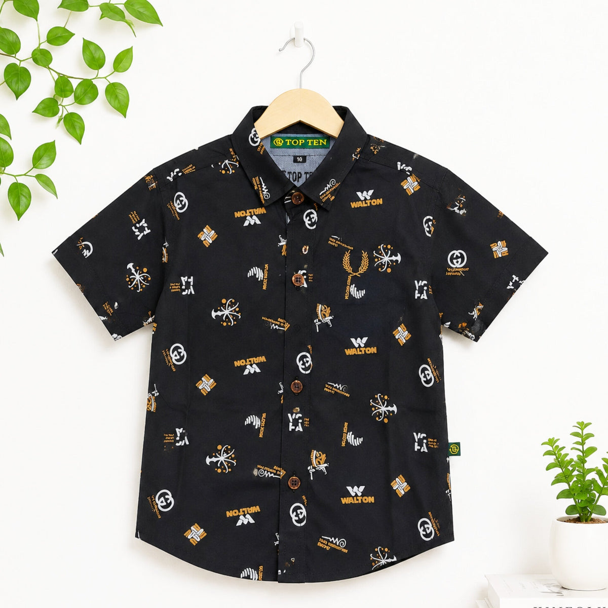 TT - Casual Shirt - Walton - Black