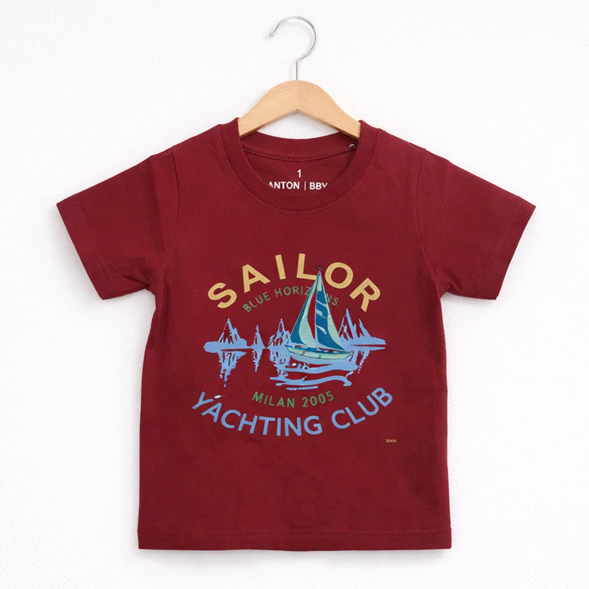 Bonton - T-Shirt - Sailor - Maroon