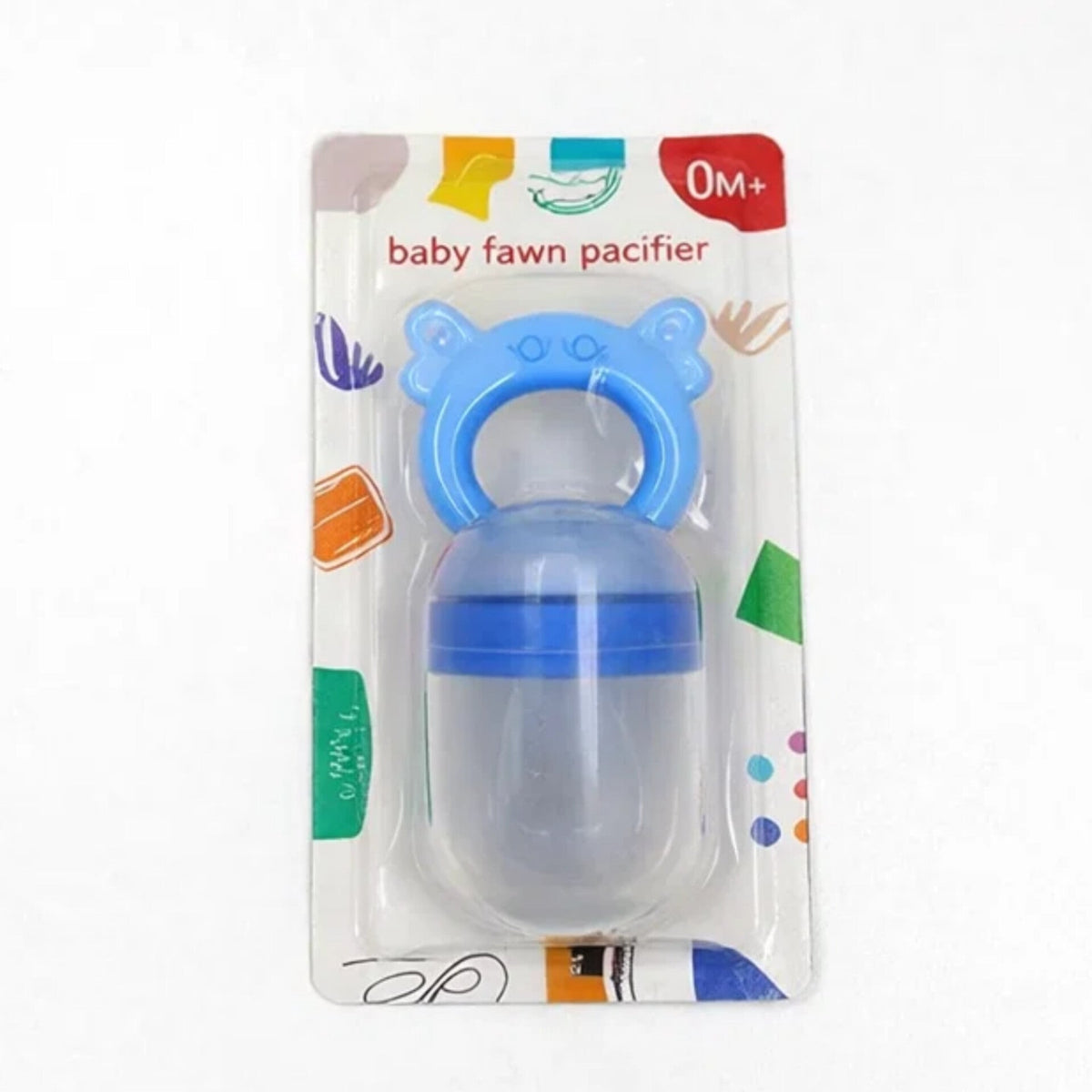 Fruit Pacifier - Fawn - Blue