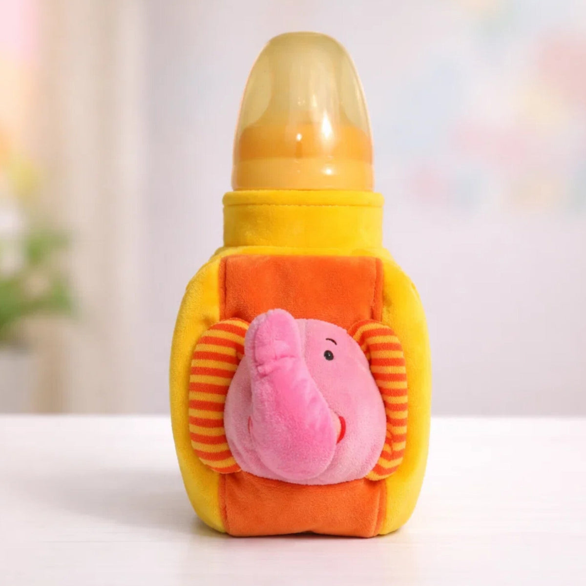 Winnie Care - Character Feeder Cover - Yellow - Elephant - Thailand