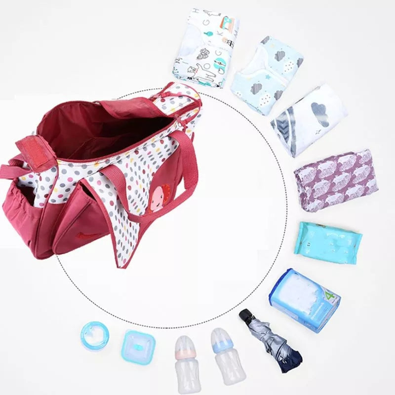 5 Pieces Animals Bag Set