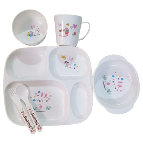6 in 1 Baby Feeding Set - 909