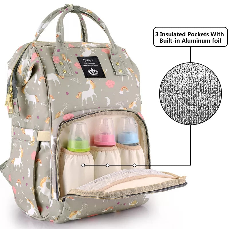 Unicorn Full Features Diaper Backpack