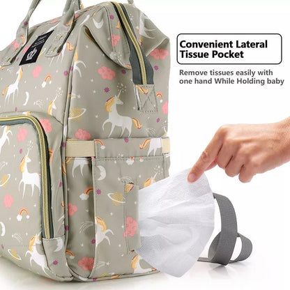 Unicorn Full Features Diaper Backpack