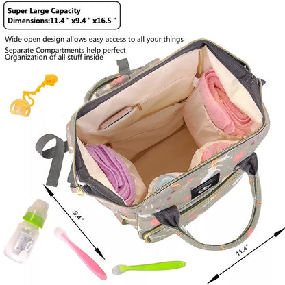 Unicorn Full Features Diaper Backpack
