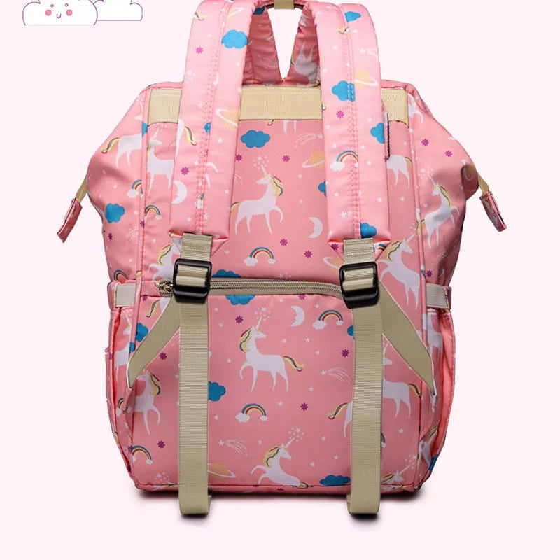 Unicorn Full Features Diaper Backpack