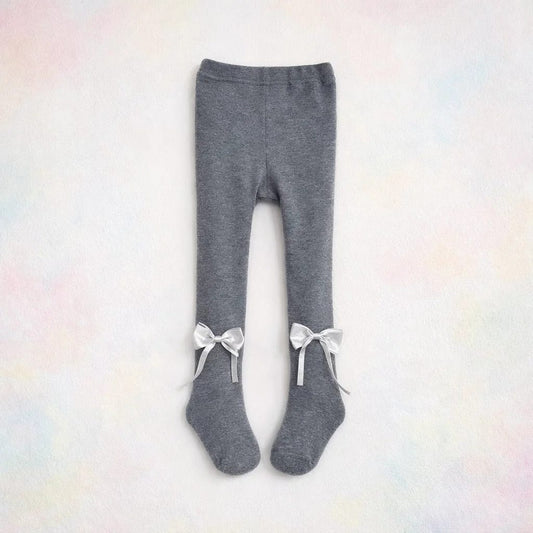 XUEYUR - Legging - Dots & Bow - Dark Grey