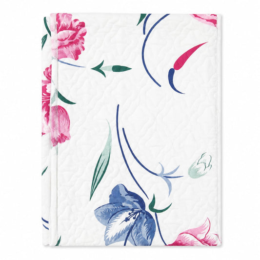 Diaper Changing Sheet - Blue & Pink - Bails