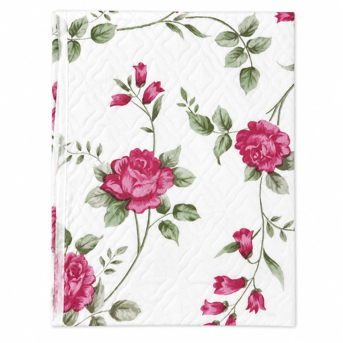 Diaper Changing Sheet - Green & Pink - Flower Bail