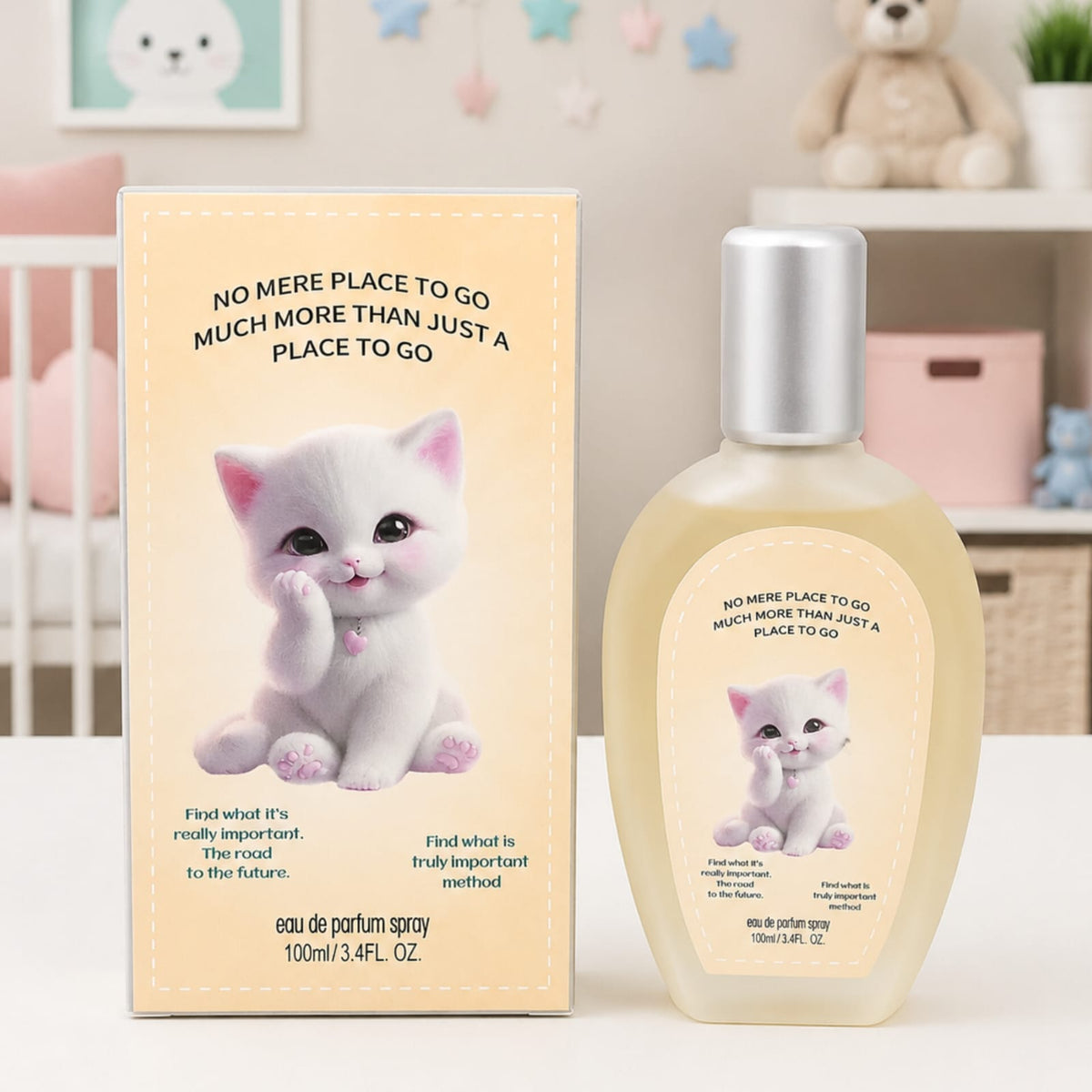 Baby Perfume - Yellow - Cat - 100ML