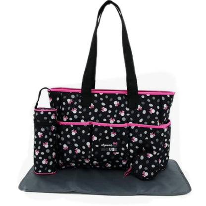 8 Pocket - Minnie Mouse Diaper Bag
