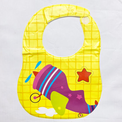 Baby Bib - Yellow - Aeroplane
