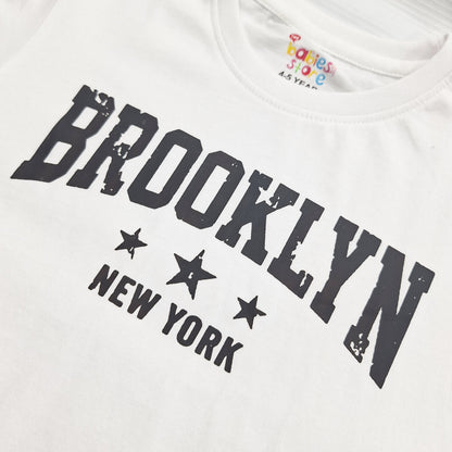 TBS_BRL - T-Shirt & Shorts - White - Brooklyn