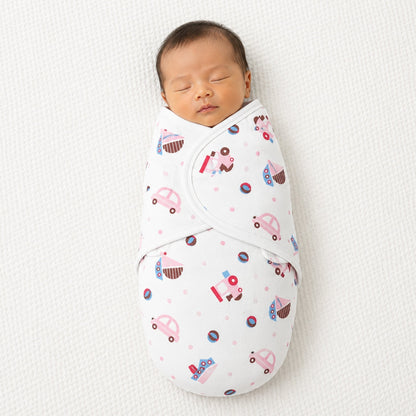 Kolaco - Swaddle Wrap - Boats & Car
