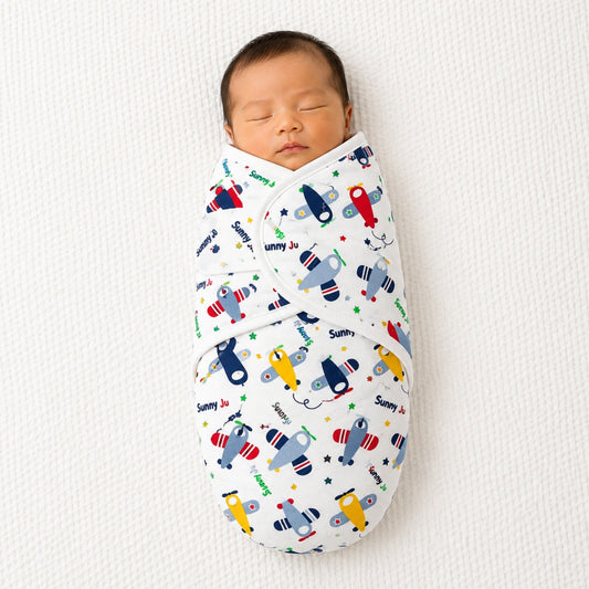 Kolaco - Swaddle Wrap - Aeroplane