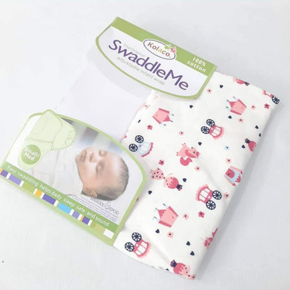 Kolaco - Swaddle Wrap - Cart & Unicorn