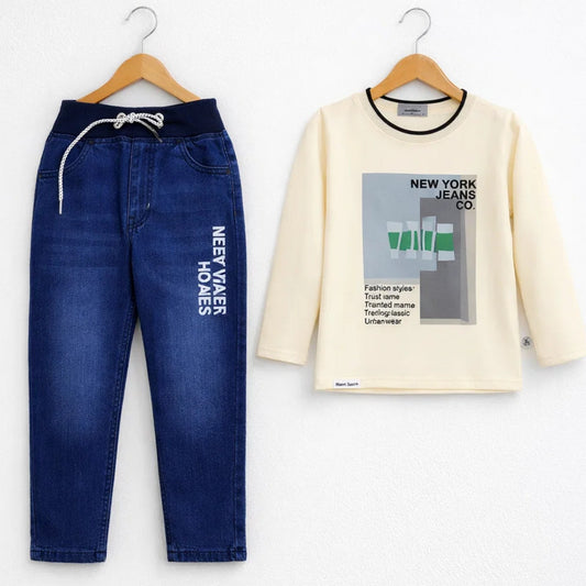 KW - 2 Pieces - Suit Set - Off White - NYJ