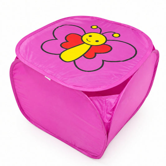 Laundry Basket - Butterfly - Purple