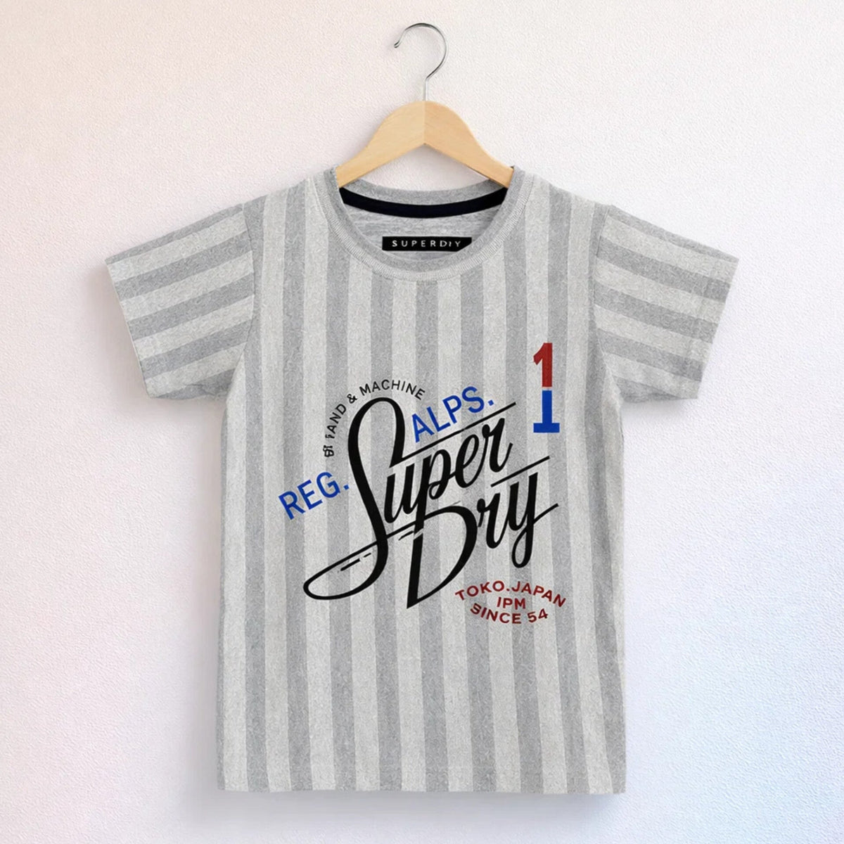GT - Short Sleeve - Round Neck - T-Shirt - Grey - Super