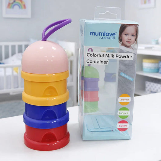 Mumlove - 3 Layer - Milk Powder Container - Pink
