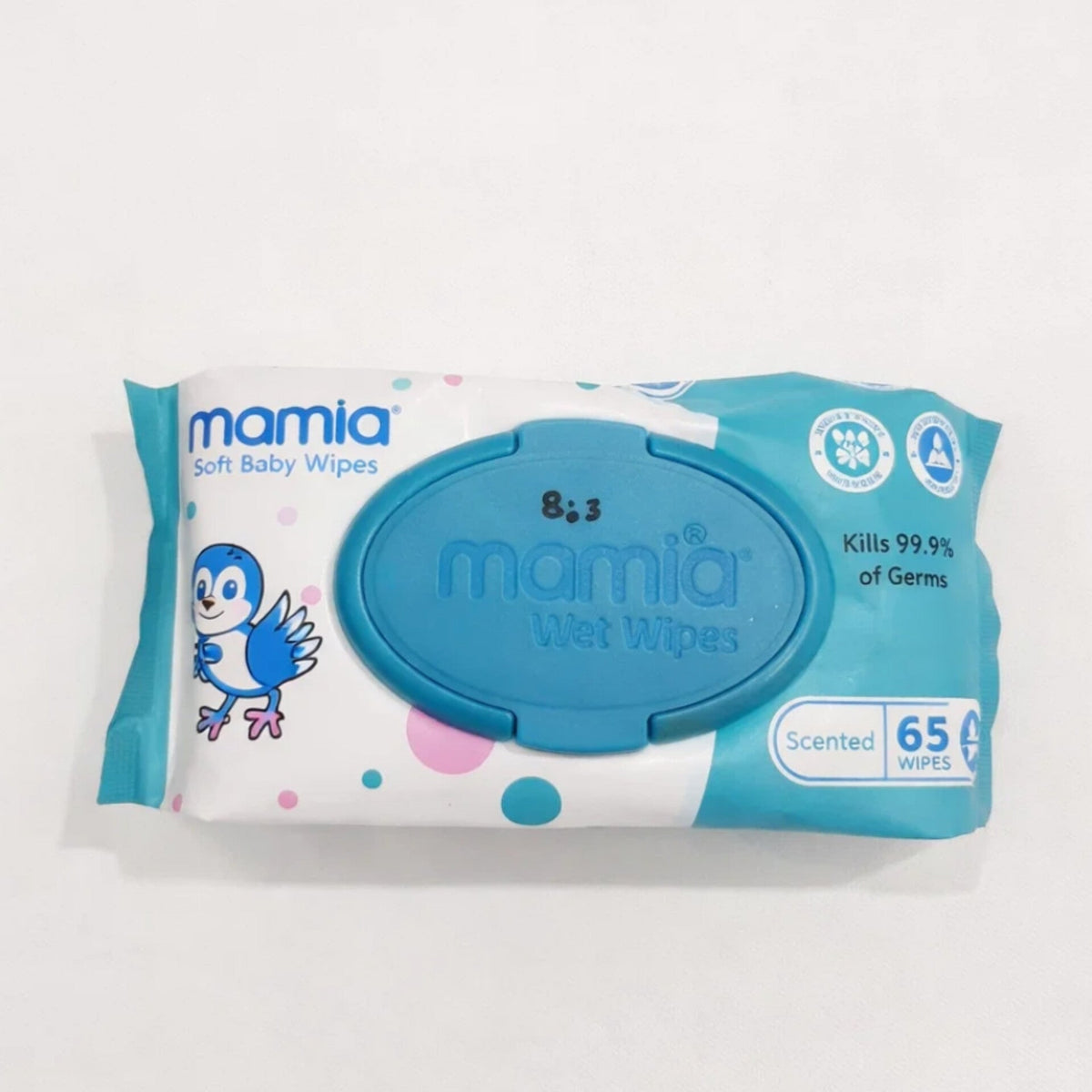 65 Wipes - Mamia - Blue