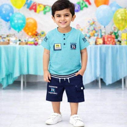 ZS - T-Shirt & Short - Blue - Future