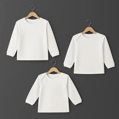 TBS - Cotton - 3 Pieces - Inner Vests - White