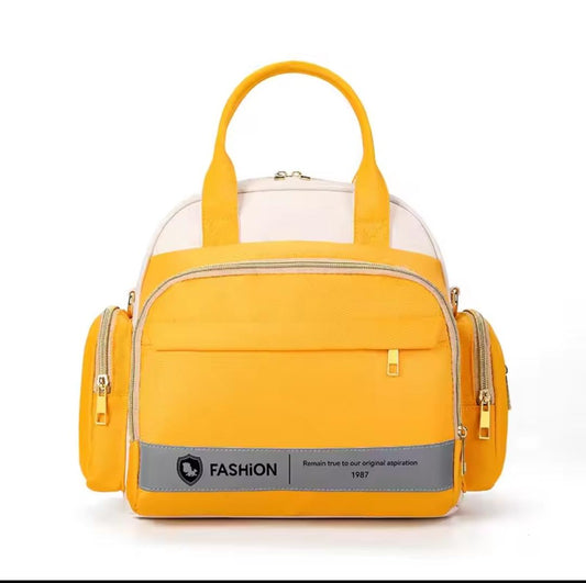 7 Pockets Waterproof Diaper Backpack - Fashion