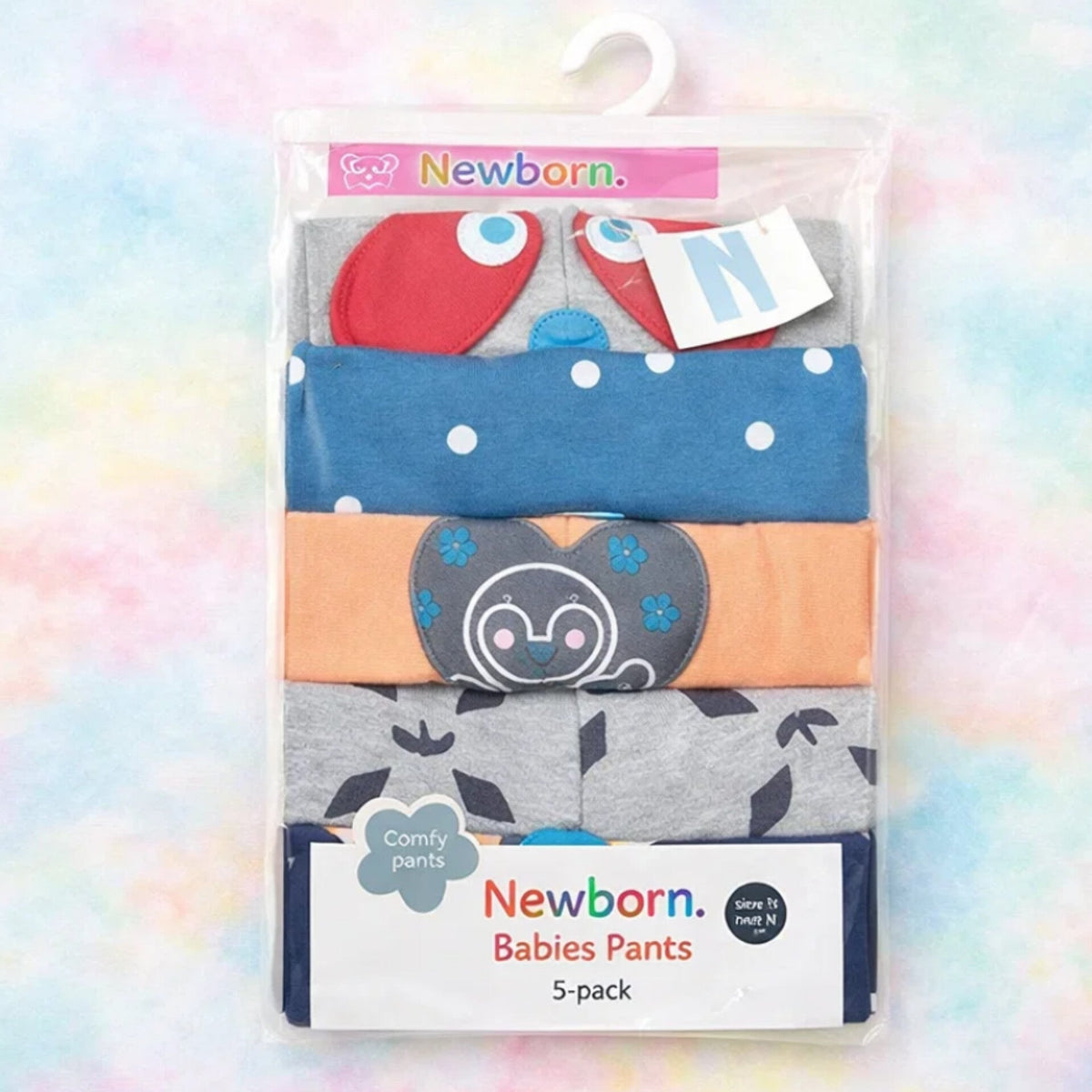 NB - Pack of 5 Trousers - Bear - 26