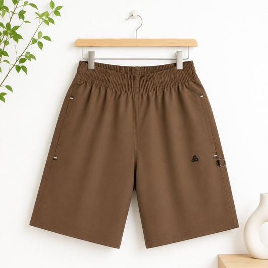 Adanos - Cotton - Three Quarter - Shorts - Brown