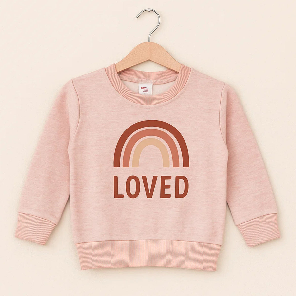 TBS - Sweat Shirt - Pink - Loved