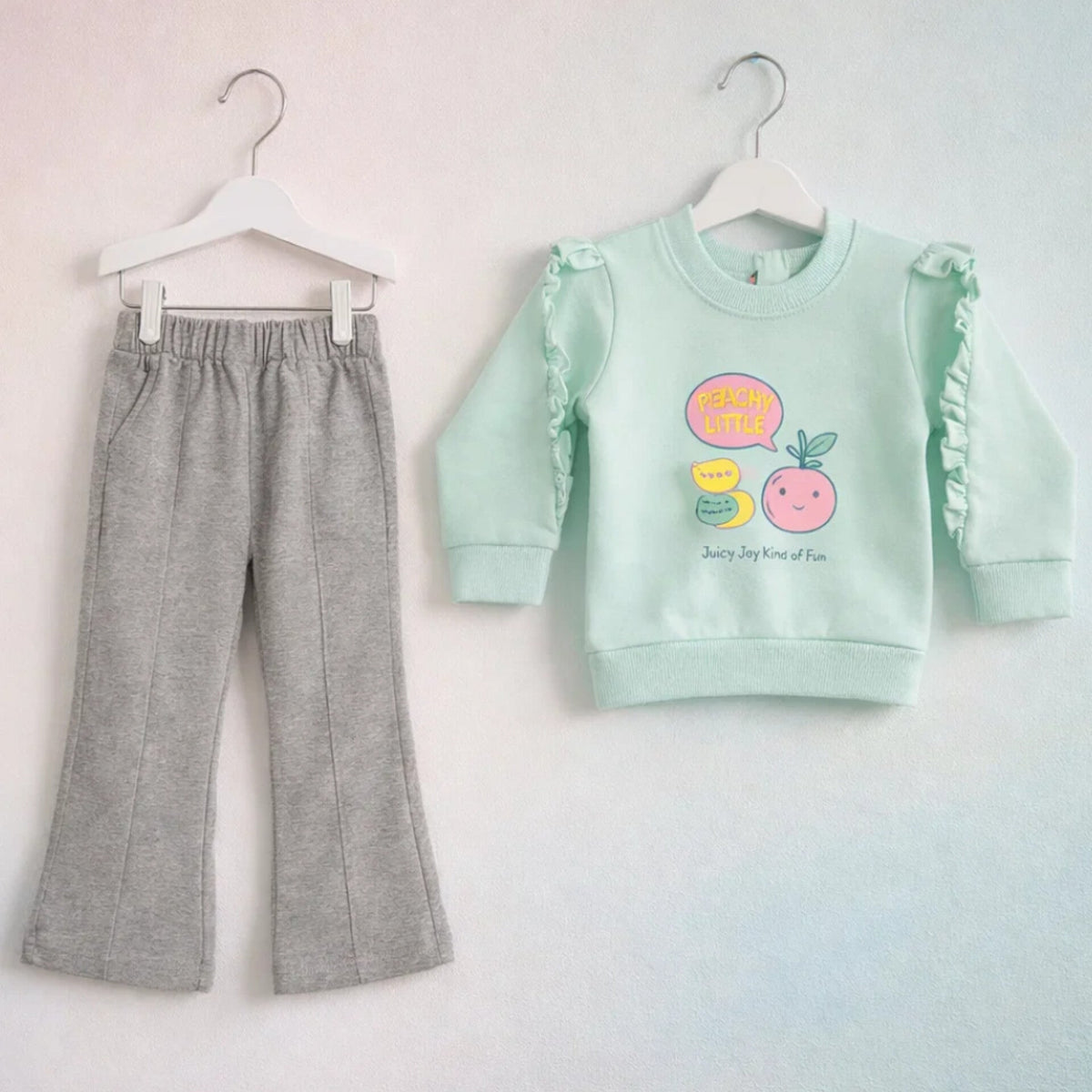 Six Bro - 2 Pieces - Suit Set - Green - Fresh Juice