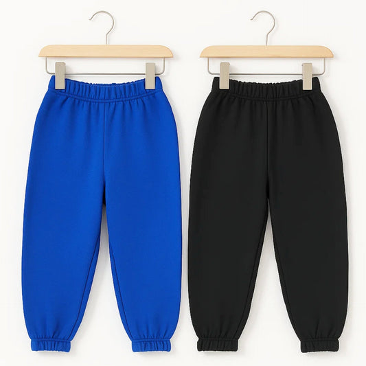 TBS - Pack of 2 - Fleece Trousers - Royal & Black