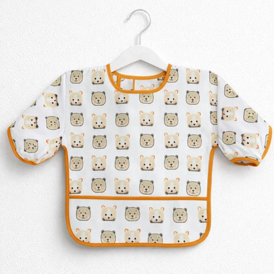 Apron Bib - Mustard - Bears