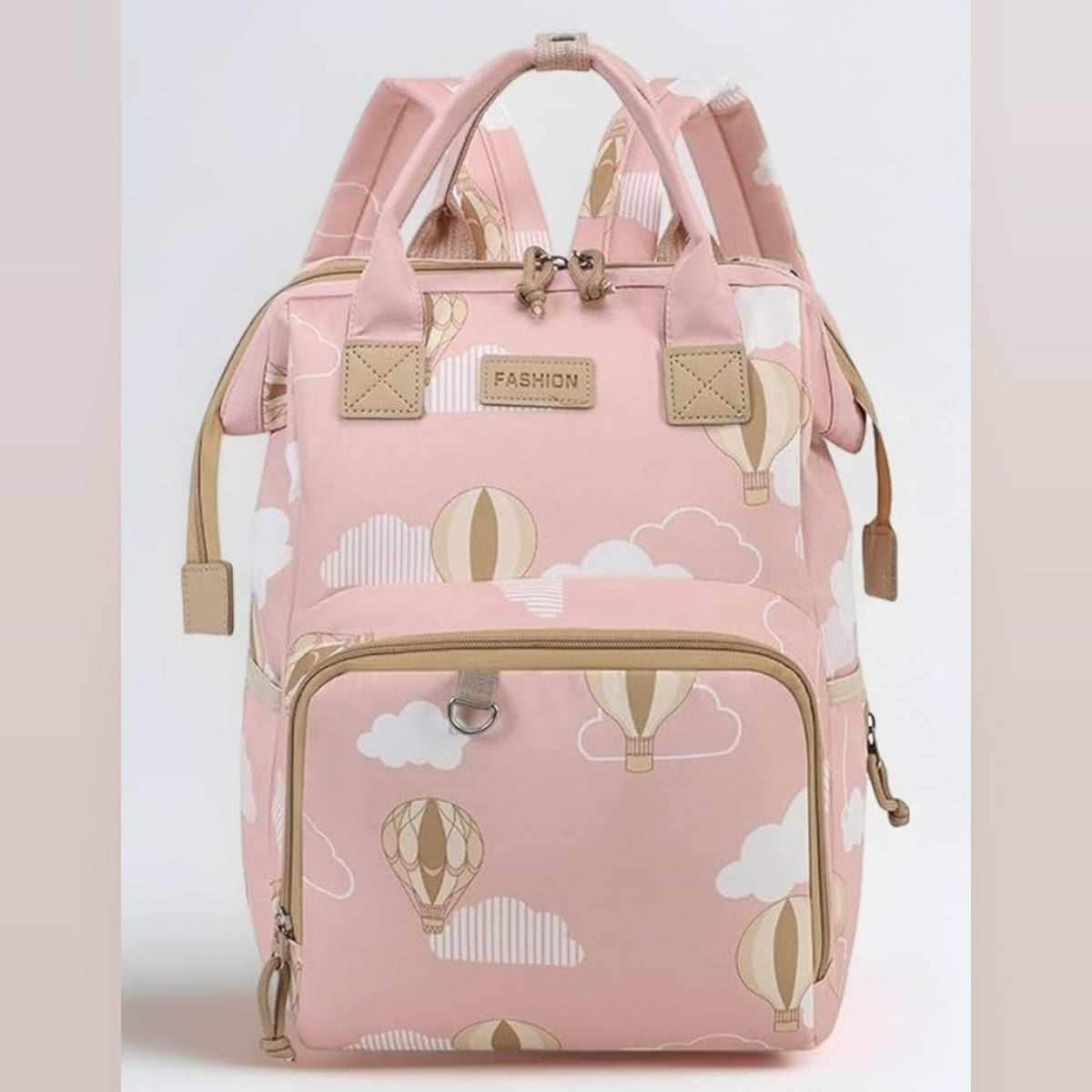 Fashion - Waterproof Diaper Backpack - Clouds & Balloons