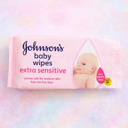 64 Wipes - Extra Sensitive - Johnson's Baby