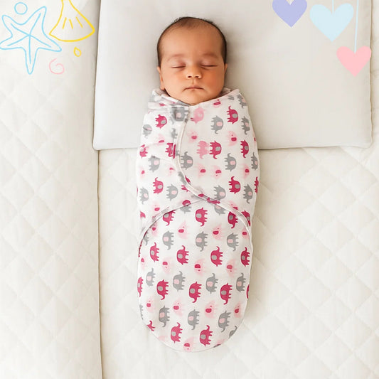Kolaco - Swaddle Wrap - Elephants
