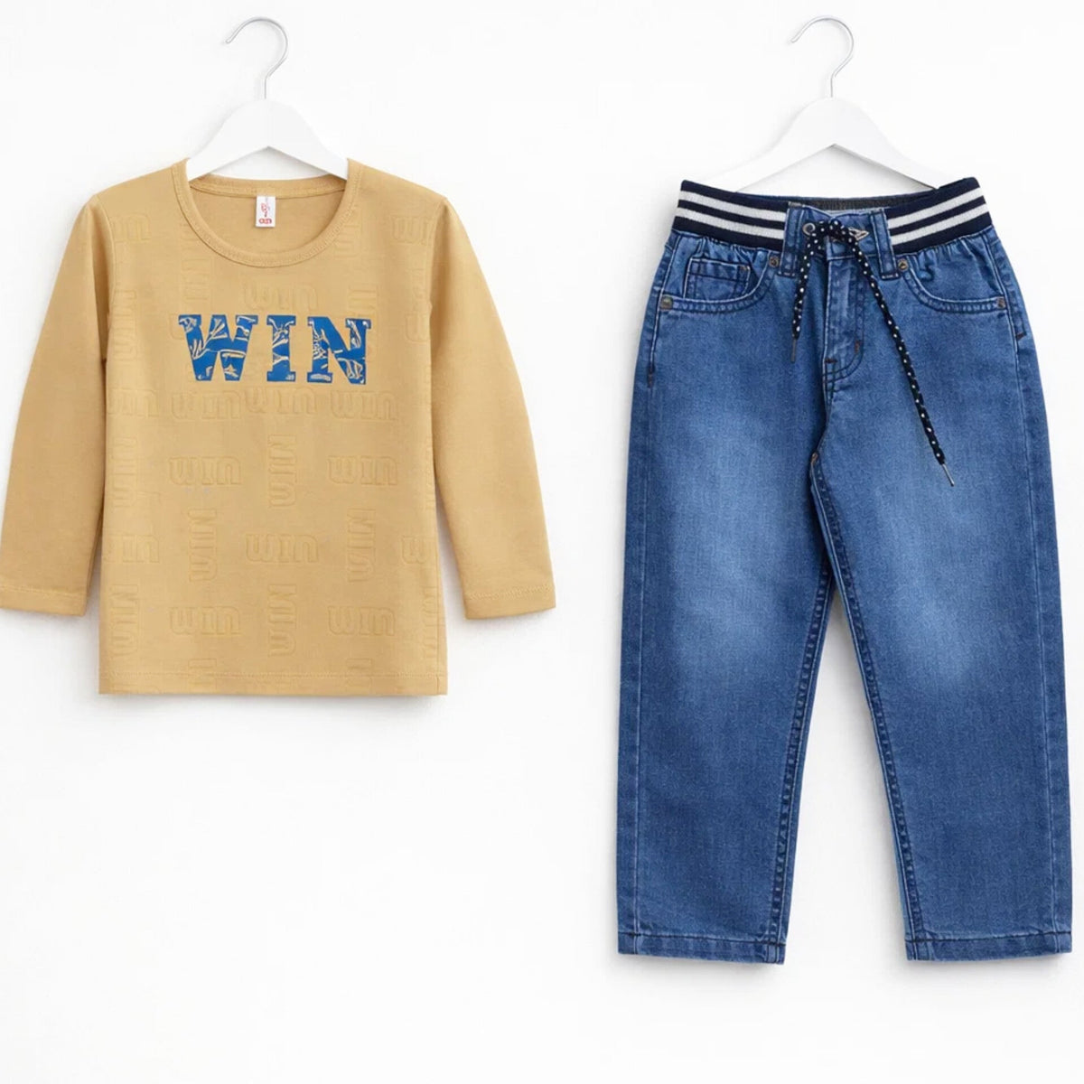 LO - 2 Pieces - Suit Set - Light Brown - Win