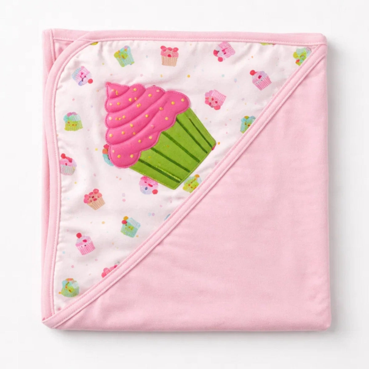 Carte - Hooded Cotton Wrap - Light Pink - Cupcake