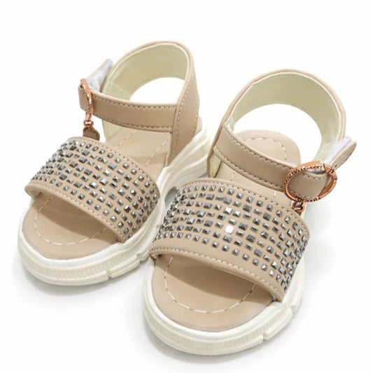 Girls - Sandal - Light Brown - Mirror