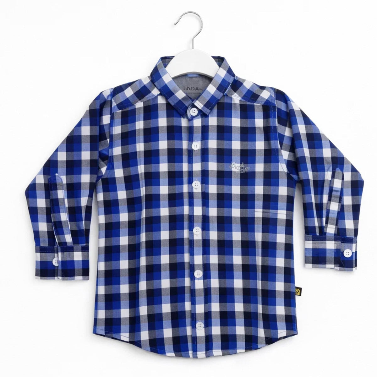 ADN - Casual Shirt - Check - Blue & White