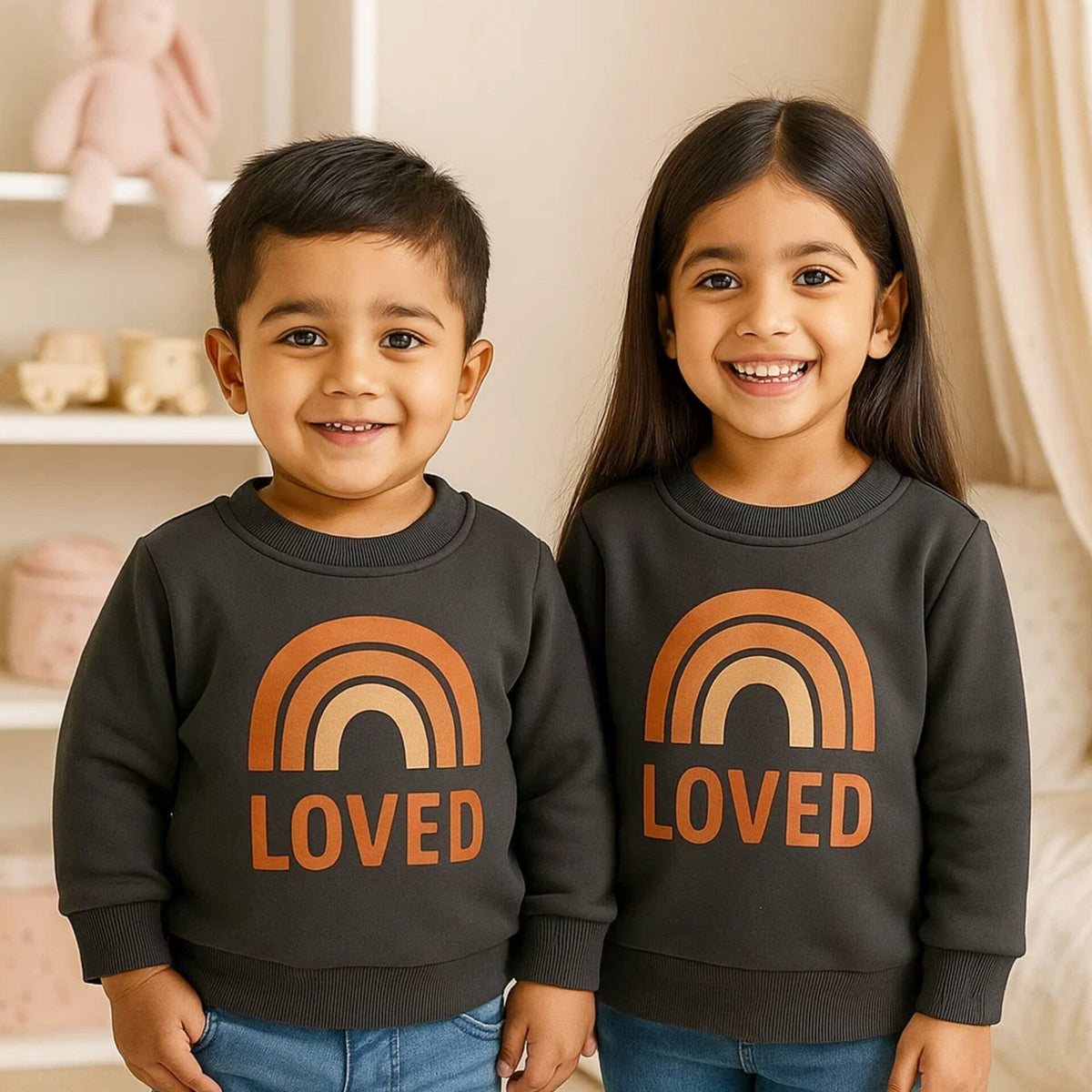 TBS - Sweat Shirt - Charcoal - Loved