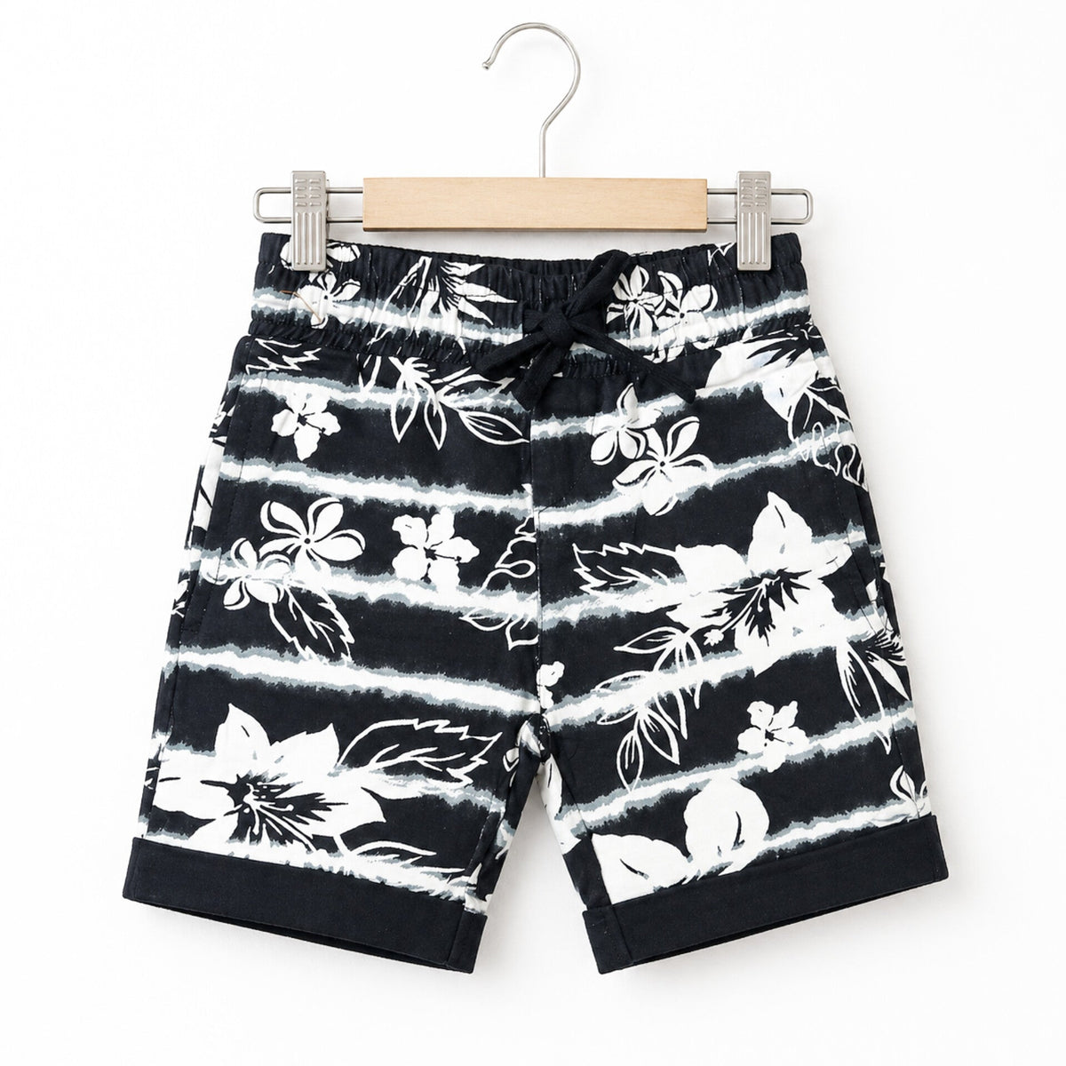 Bonton - Cotton Jersey Shorts - Black - (1-6Y)